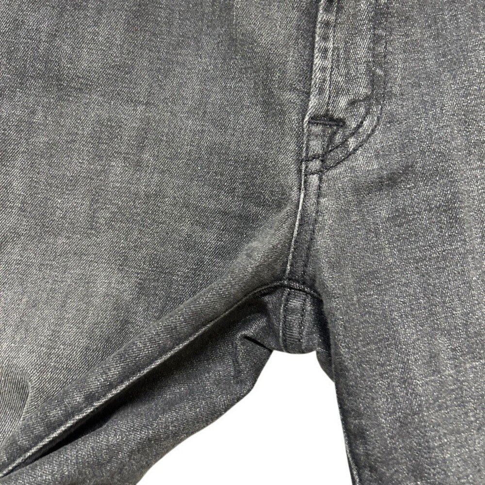 7 For All Mankind Women's Black Sequined Pocket Roxanne Skinny Jeans Size 28 - Picture 5 of 11